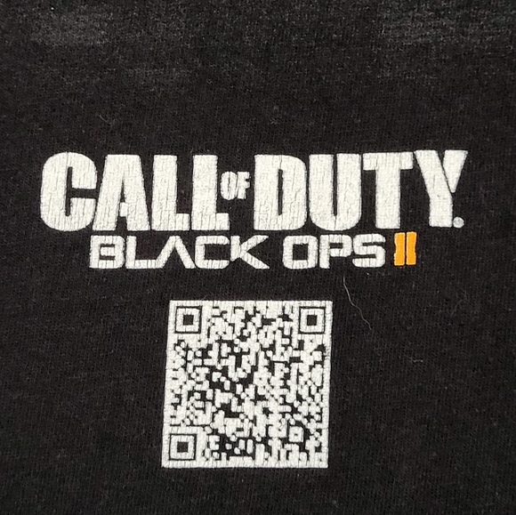 CoD Black Ops II Shirt XL Black 2012 Employee Promo Future Is Black Launch Code - Picture 3 of 5